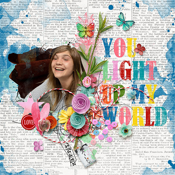 You Light Up My World