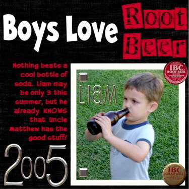 Boys Love Root Beer