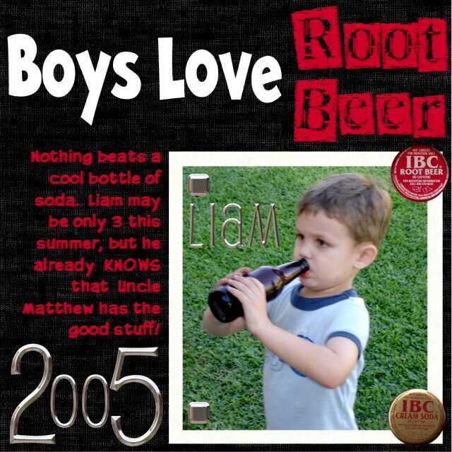 Boys Love Root Beer