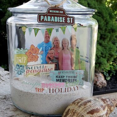 Summer Keepsake Jar