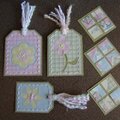 Flower Tags and Deco Squares