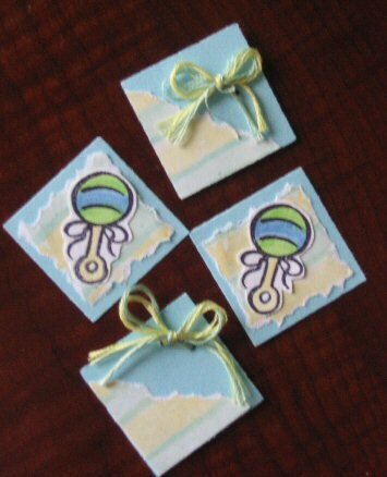 Baby Boy Deco Squares