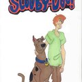 Scooby Doo Paper piecing and Title