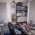 Messy Scrapbook Room
