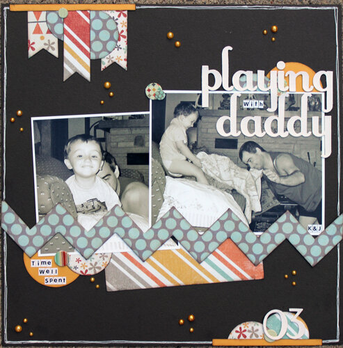 Playing with Daddy ~ Birds of a Feather Kit Co.