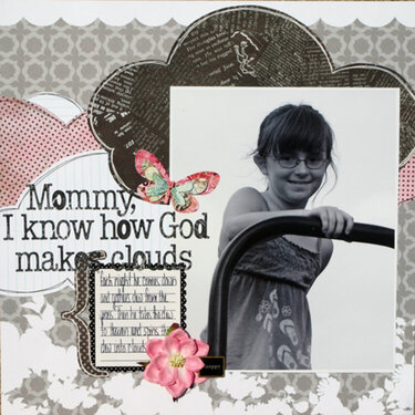 Mommy, I Know How God Makes Clouds ~ Birds of a Feather Kit Co.