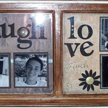 Live Laugh Love wall hanging