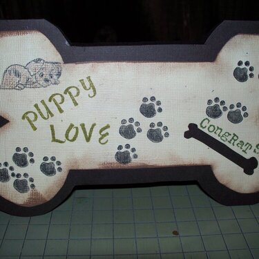 Puppy Love Card front