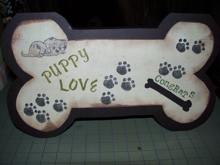 Puppy Love Card front