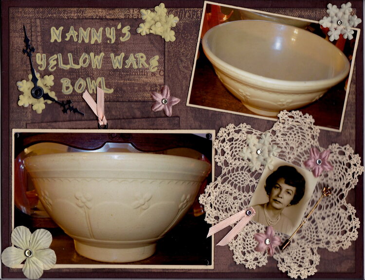 Nanny&#039;s Yellow Ware Bowl