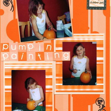pumpkin painting