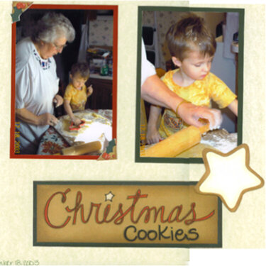 Christmas Cookies - Left