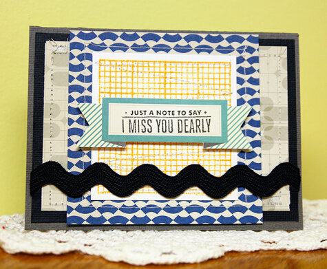 Miss You Dearly *American Crafts*