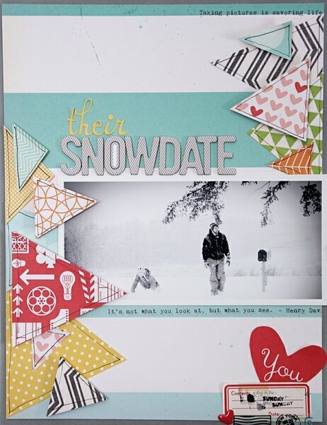 Their SnowDate *October Afternoon*
