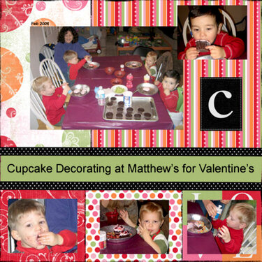 Cupcake Valentines