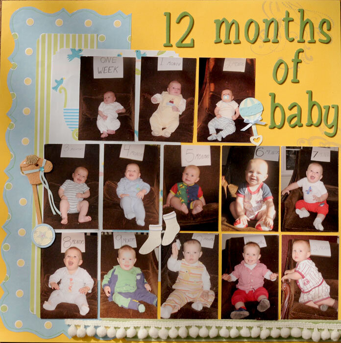 12 months of baby