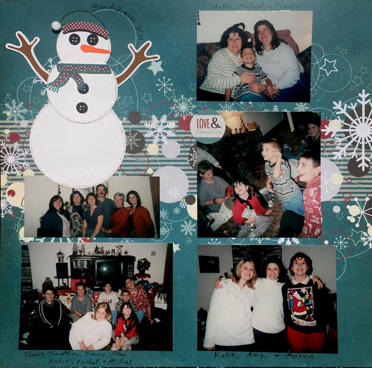 1990 Holiday Family pics