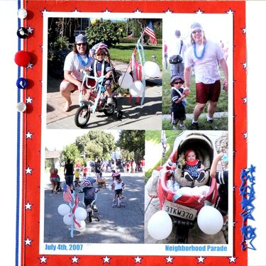 July 4th Neighborhood Parade 2007