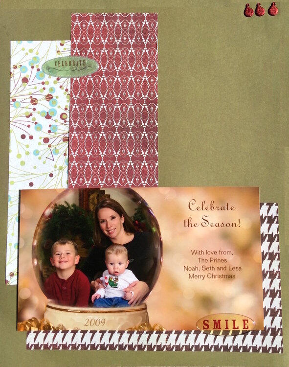 Christmas Card 2009 - globe