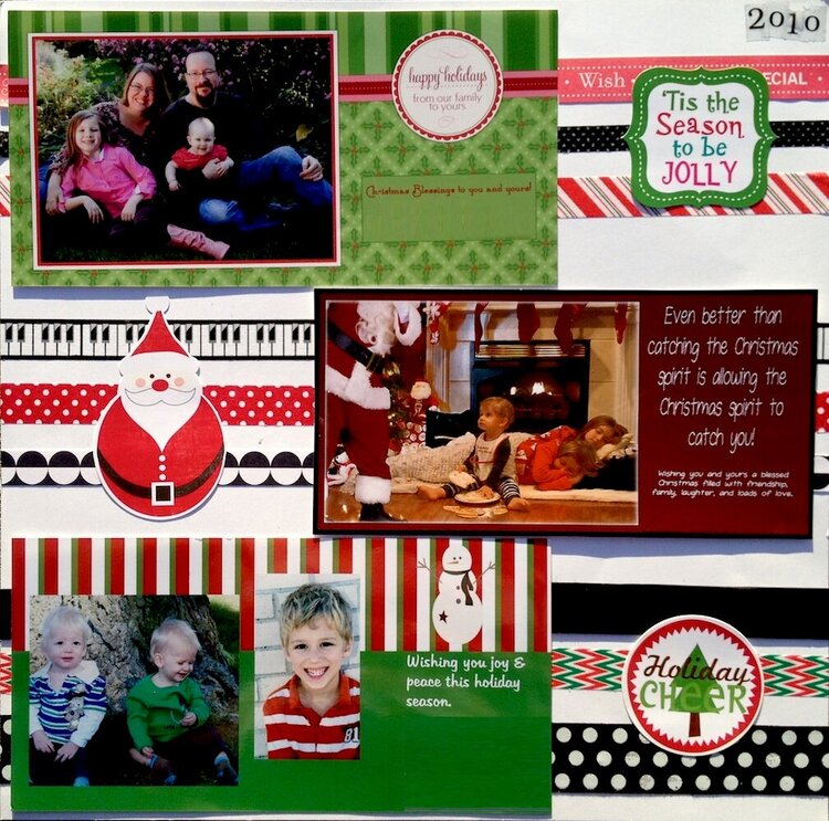 Scrappers&#039; Christmas cards 2010