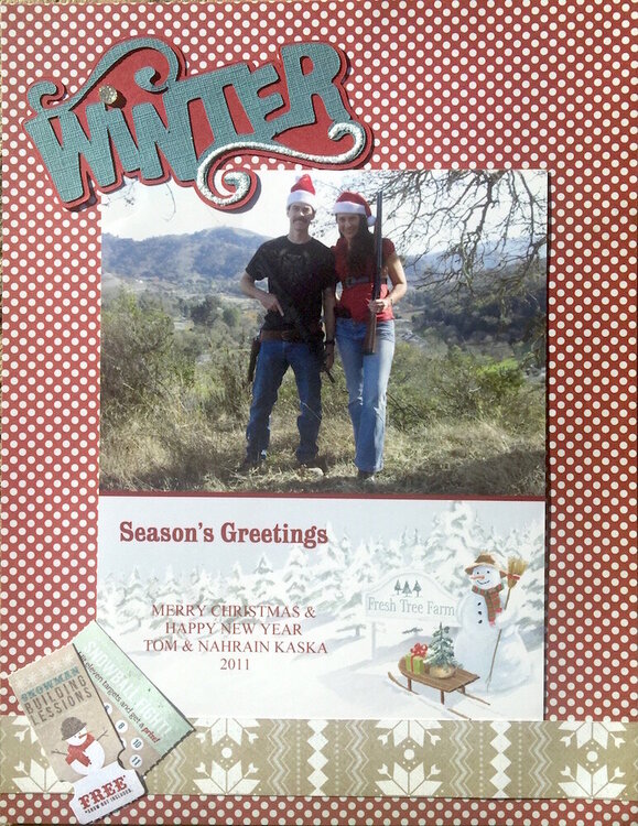 2011 Christmas cards - Winter