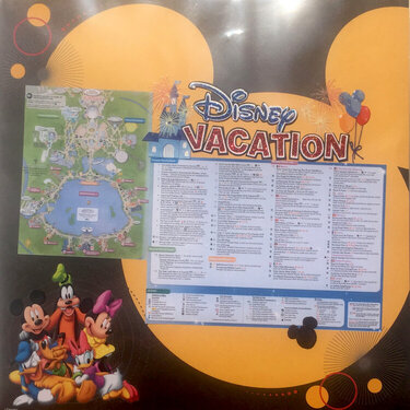 Disney's EPCOT - map