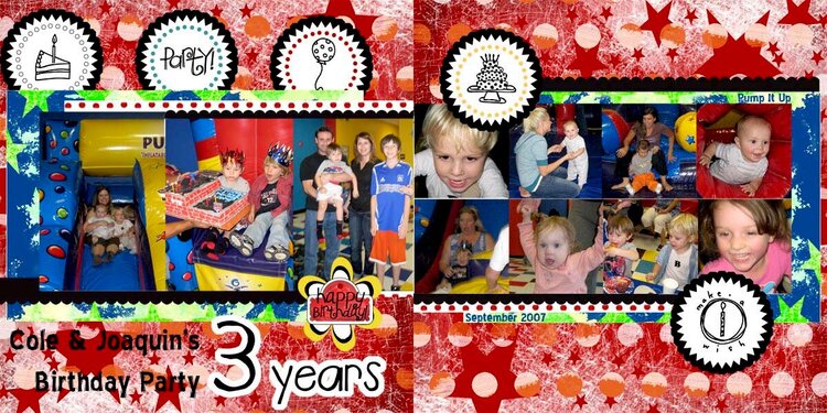 Cole &amp; Joaquin&#039;s 3rd Birthday Party