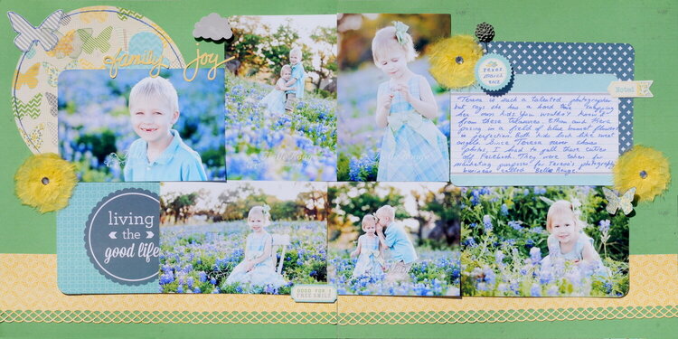 Blue Bonnets- Family Joy