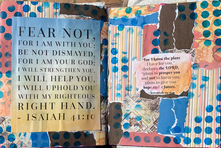 Fear Not - Faith Art Journal