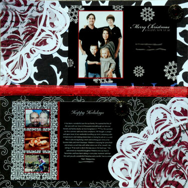 Christmas 08 cards- B&amp;W