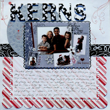 Christmas 08 cards- Kerns