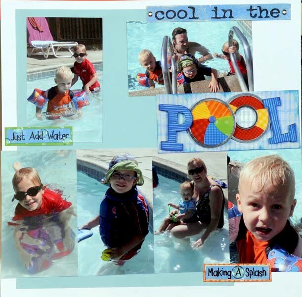 Cool in the Pool (Calendar Page)