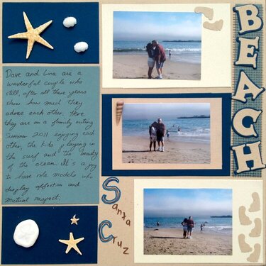 Beach - Dave &amp; Lina