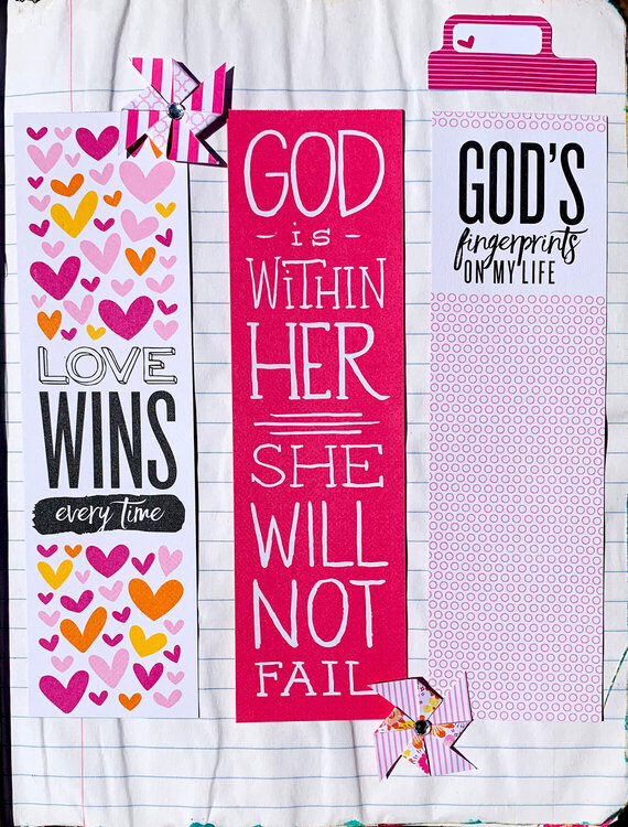 Pink- Faith Art Journal