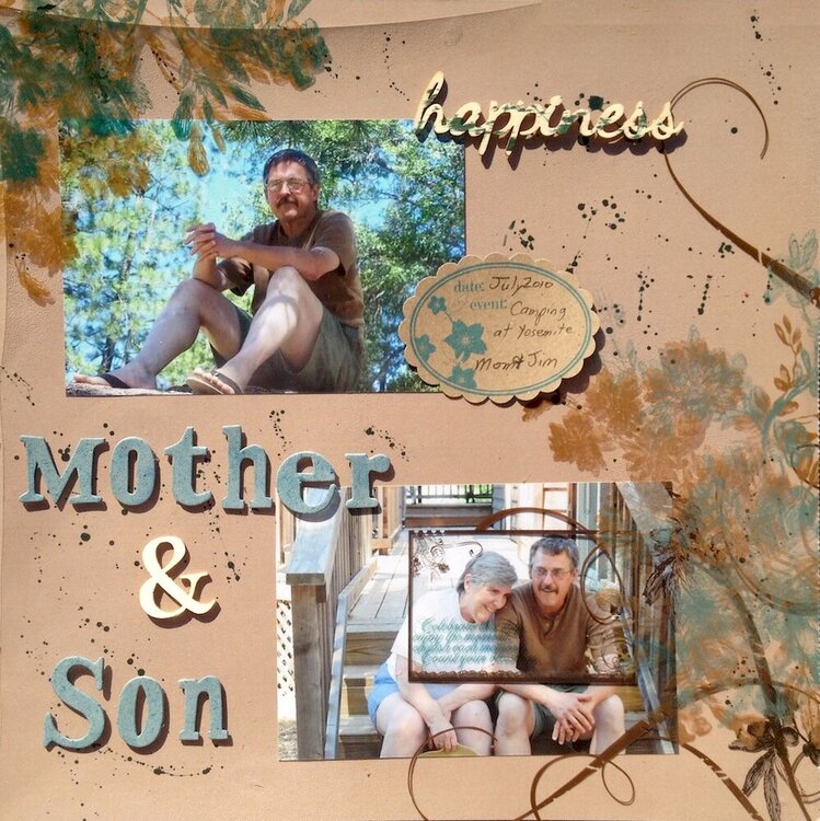 Mother &amp; Son- happiness