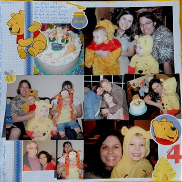 Pooh Bear Birthday party
