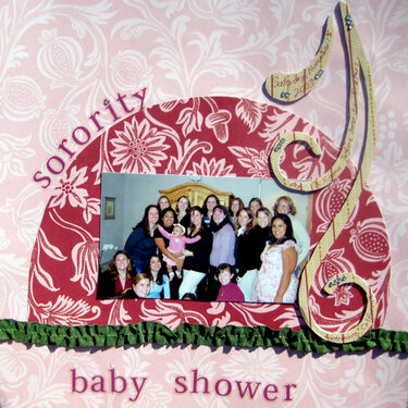 Sorority baby shower