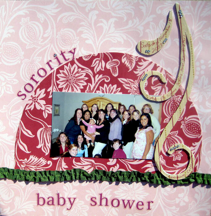 Sorority baby shower
