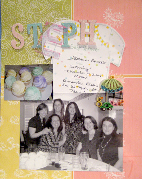 Steph&#039;s Baby Shower- page 1