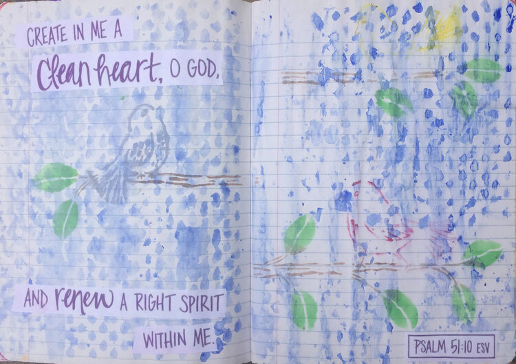 Faith Journal- Clean Heart O Lord