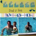 Dad and Son "pool buddies"
