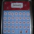 2007 Cookie Sheet Calendar