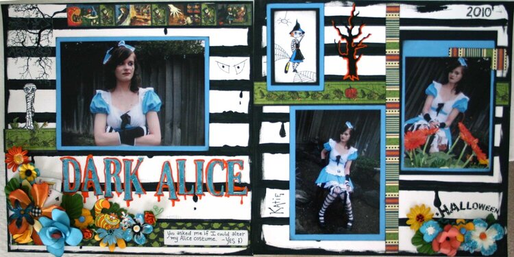 Dark Alice 2 Page Layout