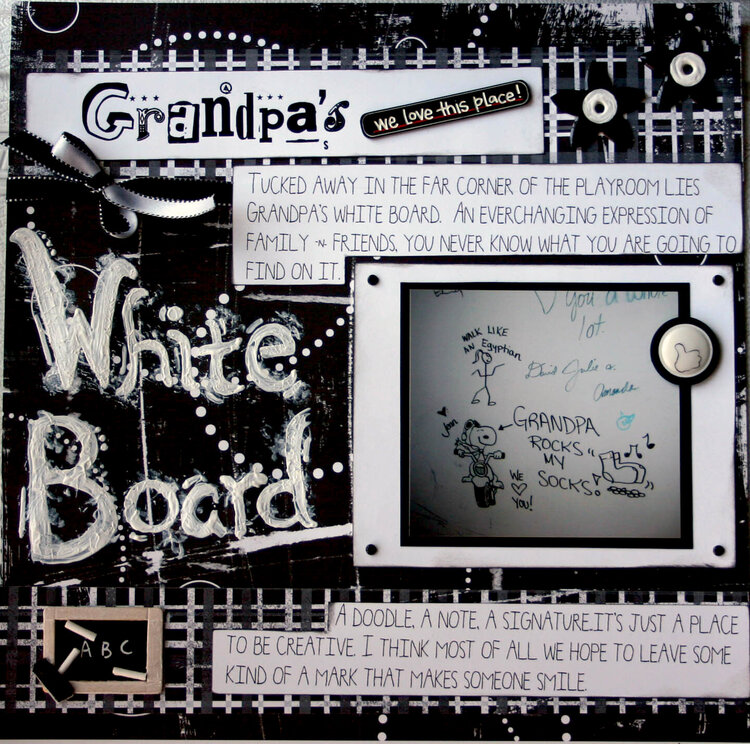 Granpa&#039;s White Board