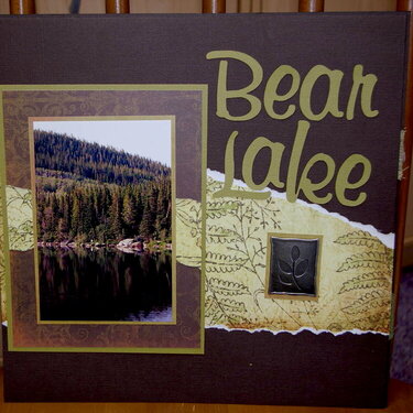 Bear Lake in Rocky Mountain National Park - Left