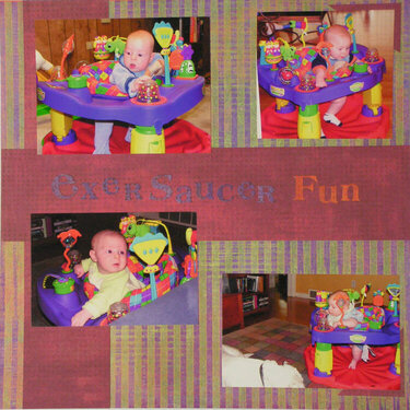 Fun with the Exersaucer