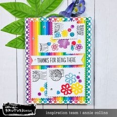 Thanks For Being There Card