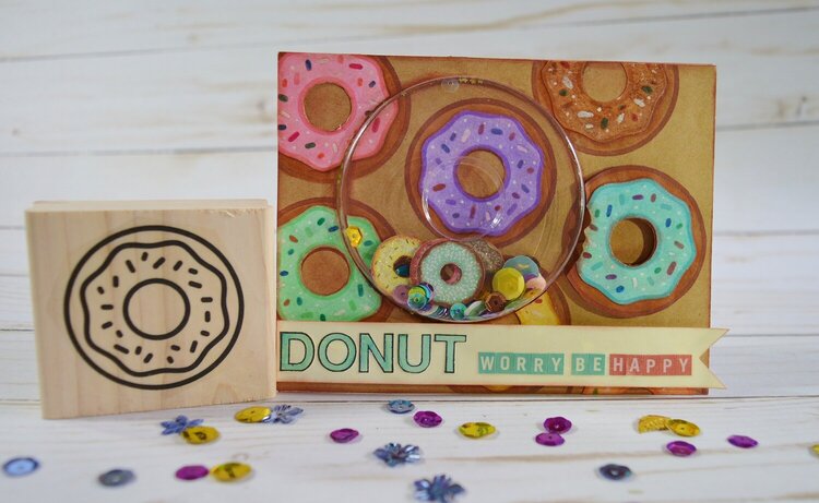 Donut Worry Be Happy Card
