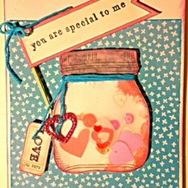 You are special to me Card