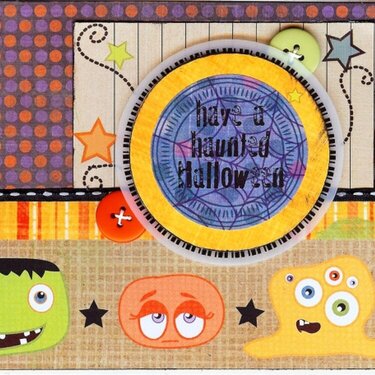 Haunted Halloween Card